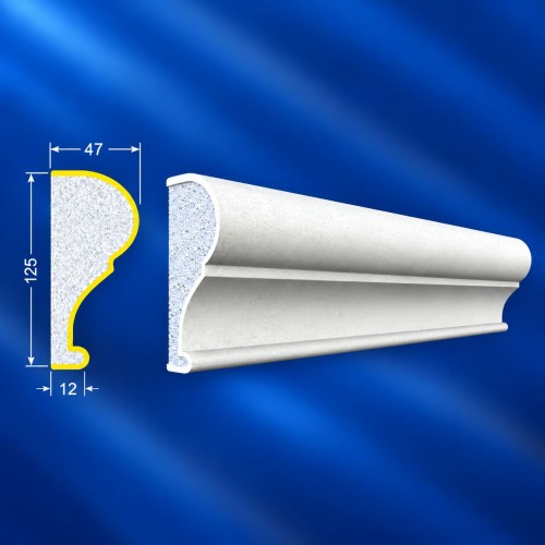 Profil Decorativ A-206 (125*47*2000)
