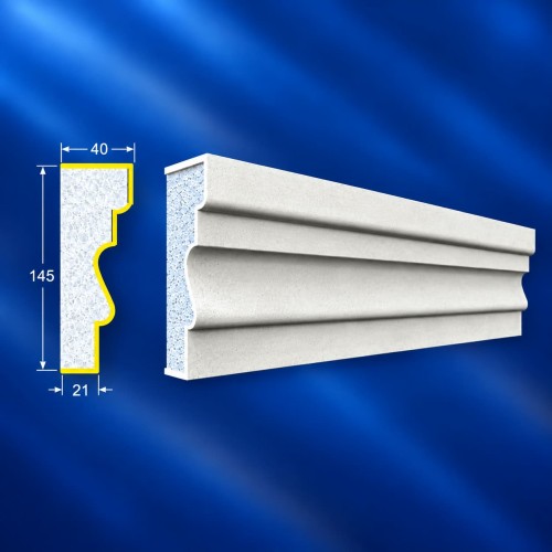 Profil Decorativ A-208 (145*40*2000)