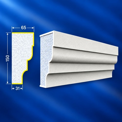 Profil Decorativ A-212 (150*65*2000)